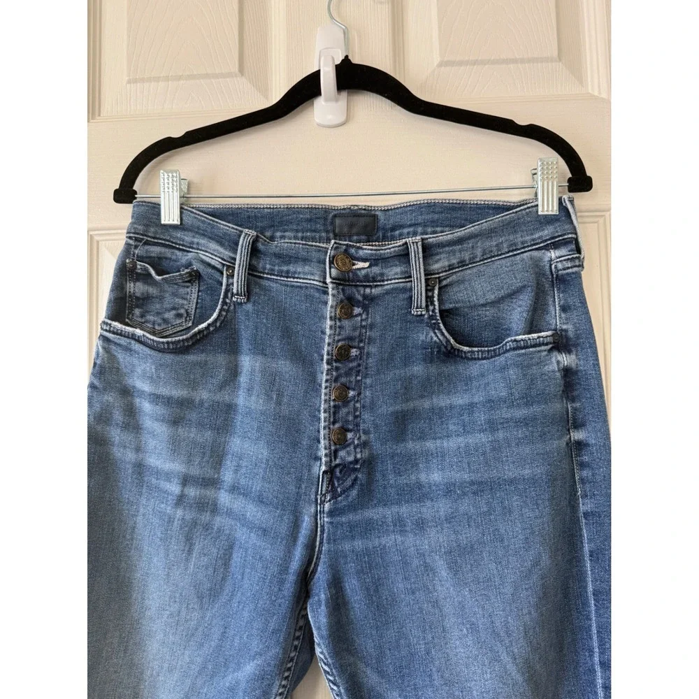 Mother Denim Pixie Tomcat Ankle Daytime Warrior Size 32 - Picture 8 of 16